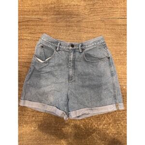 Vintage Liz Wear Women's High Rise Light Denim Shorts SZ 10 80s 90s Summertime